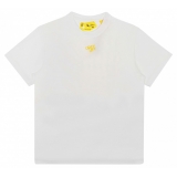 Off-White - White and Yellow T-Shirt - Exclusive Luxury Collection