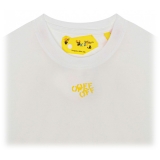 Off-White - White and Yellow T-Shirt - Exclusive Luxury Collection