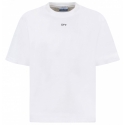 Off-White - White Logo Print T-Shirt - Exclusive Luxury Collection