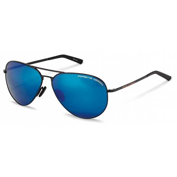 Porsche Design - P´8508 Sunglasses - Black Dark Blue Mirror - Porsche Design Eyewear