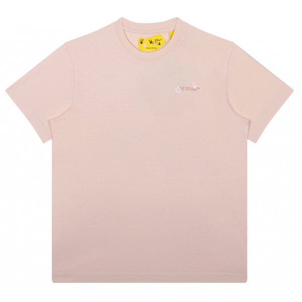 Off-White - Kids Pink T-Shirt - Exclusive Luxury Collection