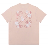 Off-White - Kids Pink T-Shirt - Exclusive Luxury Collection