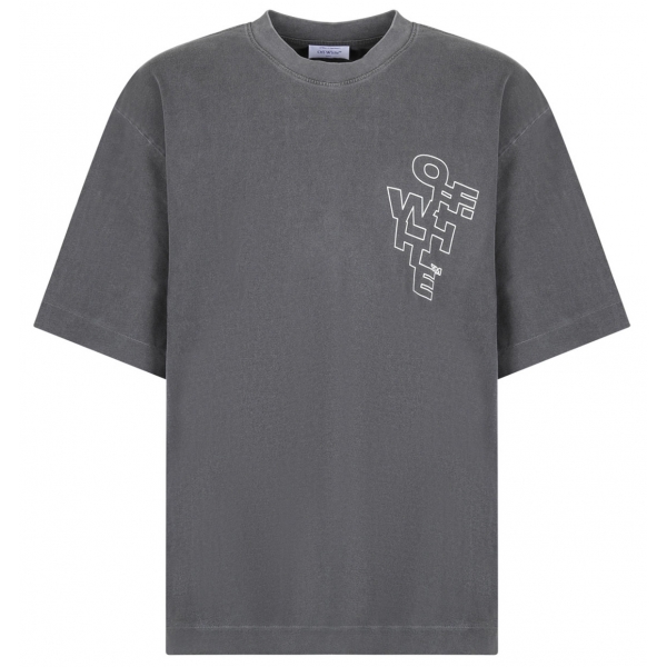 Off-White - Medium Grey Arrows T-Shirt - Exclusive Luxury Collection