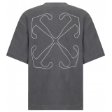 Off-White - Medium Grey Arrows T-Shirt - Exclusive Luxury Collection