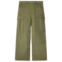 Off-White - Pantaloni Cargo Dritti Verde Militare - Exclusive Luxury Collection