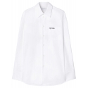 Off-White - White Collee Oversize Shirt - Exclusive Luxury Collection