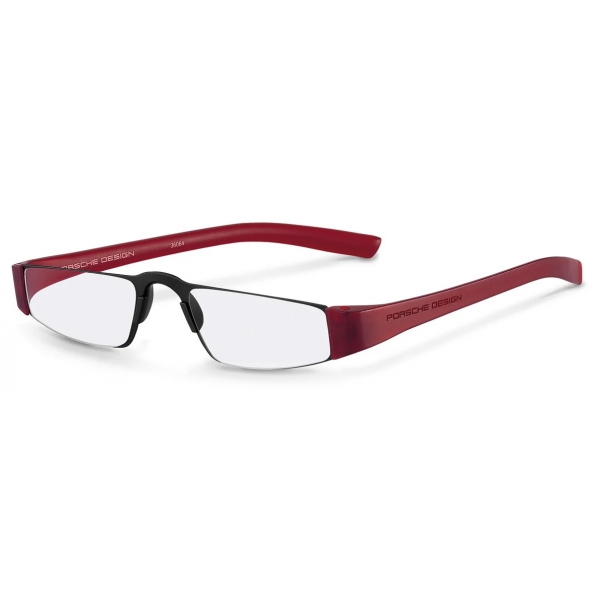 Porsche Design - Occhiali da Lettura P´8801 - Titanio Nero  Bordeaux - Porsche Design Eyewear