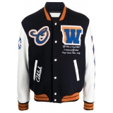 Off-White - Hold The Moon Varsity Jacket - Exclusive Luxury Collection