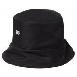 Off-White - Cappello da Pescatore con Logo Ricamato - Exclusive Luxury Collection