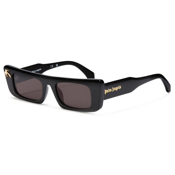 Palm Angels - Arvin Sunglasses - Black Dark Grey - Palm Angels Eyewear