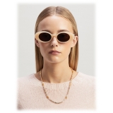 Palm Angels - Gilroy Sunglasses - Sand Brown - Palm Angels Eyewear