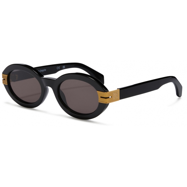 Palm Angels - Harmony Sunglasses - Black Dark Grey - Palm Angels Eyewear