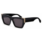 Palm Angels - Hollywood Sunglasses - Black Dark Grey - Palm Angels Eyewear