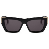 Palm Angels - Hollywood Sunglasses - Black Dark Grey - Palm Angels Eyewear