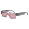 Palm Angels - Hyde Sunglasses - Grey Peach Orange - Palm Angels Eyewear
