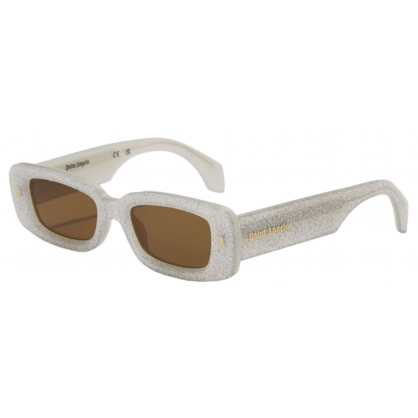 Palm Angels - Lala Sunglasses - Glitter Brown - Palm Angels Eyewear