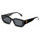 Palm Angels - Yosemite Sunglasses - Black Dark Grey - Palm Angels Eyewear