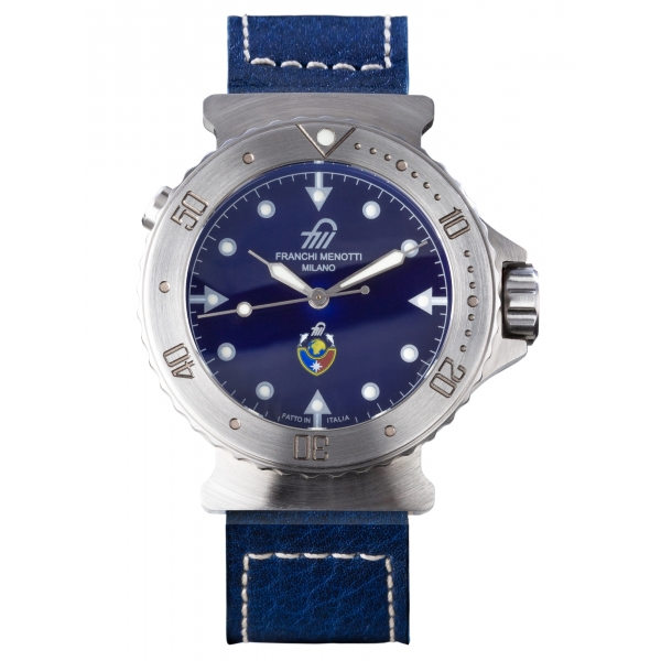 Franchi Menotti - FM01 Collection - Blue - Watch - Handmade in Italy - High Quality Luxury