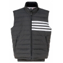 Thom Browne - Charcoal Padded Gilet - Thom Browne Exclusive Luxury Collection