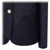 Thom Browne - Blazer Monopetto Blu Navy - Thom Browne Exclusive Luxury Collection