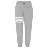 Thom Browne - Light Grey 4-Bar Sweatpants - Thom Browne Exclusive Luxury Collection