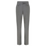 Thom Browne - Medium Grey Tailored Trousers - Thom Browne Exclusive Luxury Collection