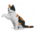 Jekca - Cat 12S-M01 - Lego - Sculpture - Construction - 4D - Brick Animals - Toys