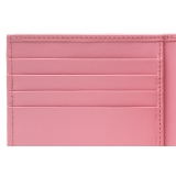 Avvenice - Premium Leather Wallet - Pink - Handmade in Italy - Exclusive Luxury Collection