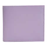 Avvenice - Premium Leather Wallet - Lilac - Handmade in Italy - Exclusive Luxury Collection