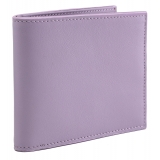 Avvenice - Premium Leather Wallet - Lilac - Handmade in Italy - Exclusive Luxury Collection