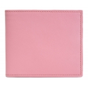 Avvenice - Premium Leather Wallet - Pink Fuchsia - Handmade in Italy - Exclusive Luxury Collection