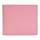 Avvenice - Premium Leather Wallet - Pink Fuchsia - Handmade in Italy - Exclusive Luxury Collection