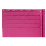 Avvenice - Premium Leather Wallet - Pink Fuchsia - Handmade in Italy - Exclusive Luxury Collection