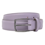 Avvenice - Astrea - Premium Leather Belt - Lilac - Handmade in Italy - Exclusive Luxury Collection