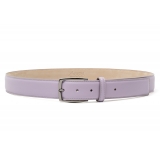 Avvenice - Astrea - Premium Leather Belt - Lilac - Handmade in Italy - Exclusive Luxury Collection