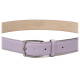 Avvenice - Astrea - Premium Leather Belt - Lilac - Handmade in Italy - Exclusive Luxury Collection