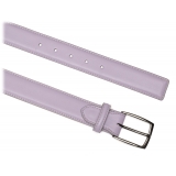 Avvenice - Astrea - Premium Leather Belt - Lilac - Handmade in Italy - Exclusive Luxury Collection