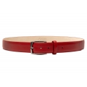 Avvenice - Astrea - Premium Leather Belt - Red - Handmade in Italy - Exclusive Luxury Collection