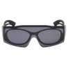 Alexander McQueen - Two-Tone Sunglasses - Black Smoke - Alexander McQueen Eyewear