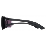 Alexander McQueen - Occhiali da Sole Bicolore - Nero Fumo - Alexander McQueen Eyewear