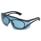 Alexander McQueen - Occhiali da Sole Bicolore - Nero Blu - Alexander McQueen Eyewear