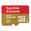 GoPro - SanDisk 32 GB Extreme Micro SDHC UHS-I Card - Memory Card - GoPro Accessories