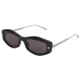 Alexander McQueen - Women's Spike Studs Geometrical Sunglasses - Black Smoke - Alexander McQueen Eyewear