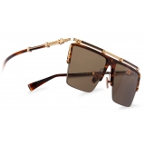 Balmain - Occhiali da Sole Triomphe - Marrone - Balmain Eyewear