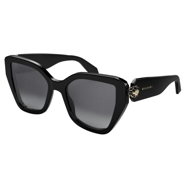 Bulgari - Serpenti - Butterfly Acetate Sunglasses - Black - Serpenti Collection - Sunglasses - Bulgari Eyewear