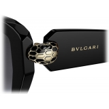 Bulgari - Serpenti - Occhiali da Sole Farfalla in Acetato - Nero - Serpenti Collection - Occhiali da Sole - Bulgari Eyewear