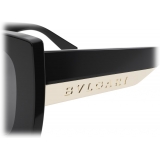 Bulgari - Bvlgari Roma - Occhiali da Sole Farfalla in Acetato - Nero - Bvlgari Roma Collection - Occhiali da Sole