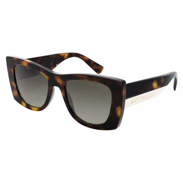 Bulgari - Bvlgari Roma - Butterfly Acetate Sunglasses - Brown - Bvlgari Roma Collection - Sunglasses - Bulgari Eyewear