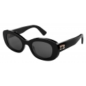 Bulgari - B.Zero1 - Oval Acetate Sunglasses - Black - B.Zero1 Collection - Sunglasses - Bulgari Eyewear