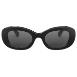 Bulgari - B.Zero1 - Oval Acetate Sunglasses - Black - B.Zero1 Collection - Sunglasses - Bulgari Eyewear